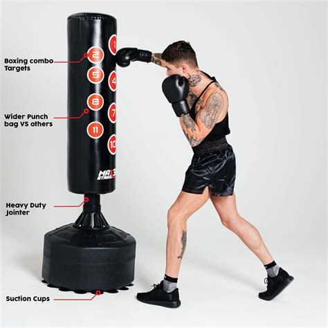 punching bags.